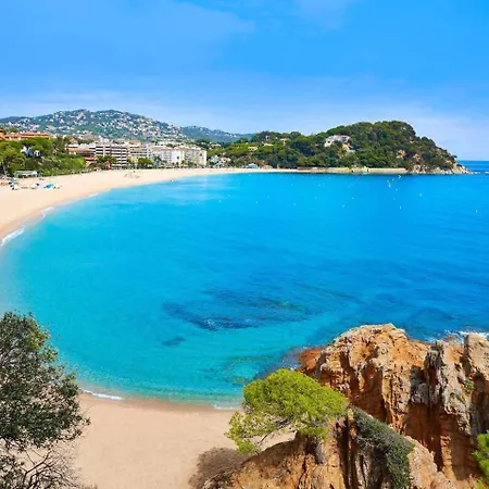 Апартаменты Bonito Piso Con Terraza Y Piscina, Cerca Del Mar Льорет-де-Мар