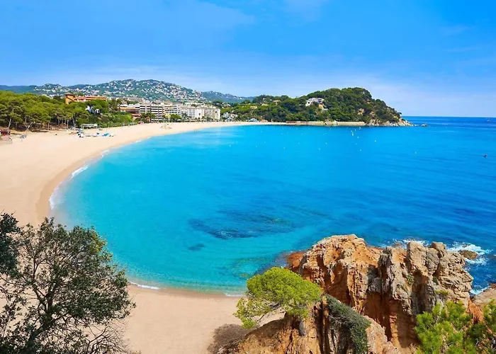 Апартаменты Bonito Piso Con Terraza Y Piscina, Cerca Del Mar Льорет-де-Мар