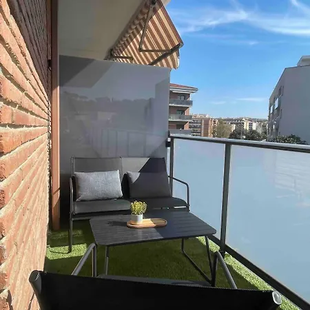 Bonito Piso Con Terraza Y Piscina, Cerca Del Mar Apartmán *